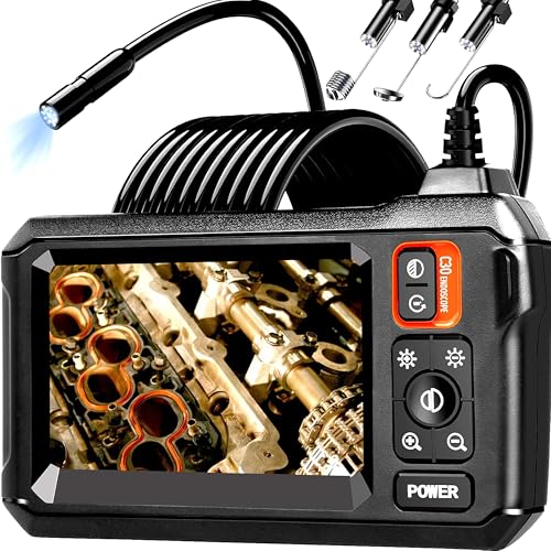 Daxiongmao Endoscope Camera with Light, 1080P HD Borescope - size: 16.5FT