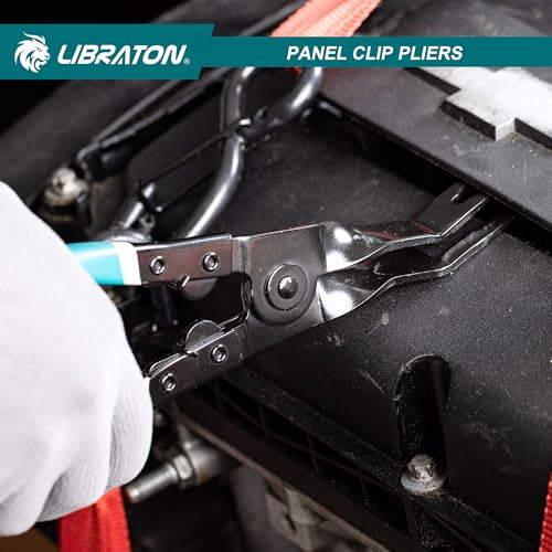LIBRATON Panel Clip Pliers, Automotive Car Trim Removal Tool