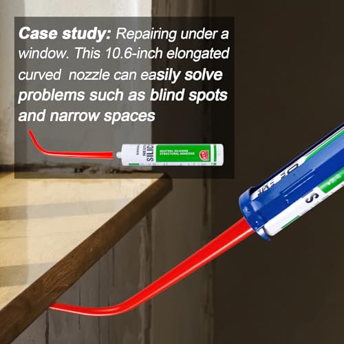 3 Pcs Caulking Nozzle Extension Tube caulking extension nozzle