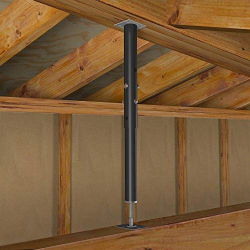 Akron Adjustable Floor Jack (Model C-4), Akron Jacks Floor Jacks, Telescoping Jack For Temporary Support, Size Range 1'-1' 3" (2 Pack)