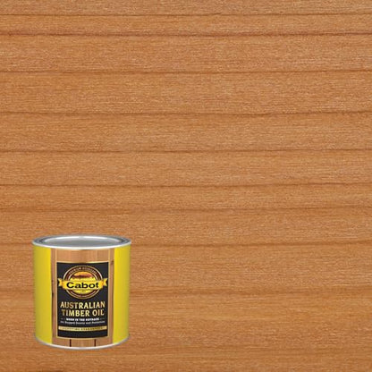 Cabot Australian Timber Oil Wood Stain and Protector, Honey Teak, 1/2 Pint
