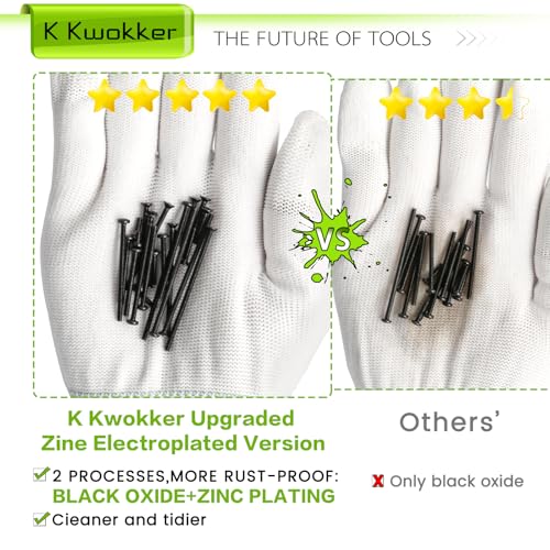 2060Pcs M2 Screw Kit Hex Socket Button & Flat Head Bolts and Nuts - size: M2 - Button Head & Flat Head