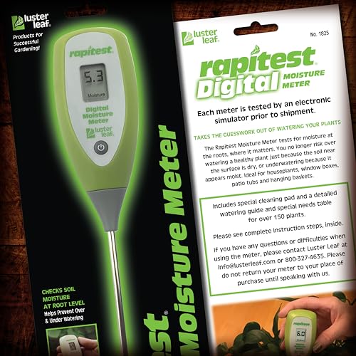 Luster Leaf Digital Moisture Meter - size: Pack of 1, style: Digital Moisture Meter