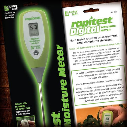 Luster Leaf Digital Moisture Meter - size: Pack of 1, style: Digital Moisture Meter