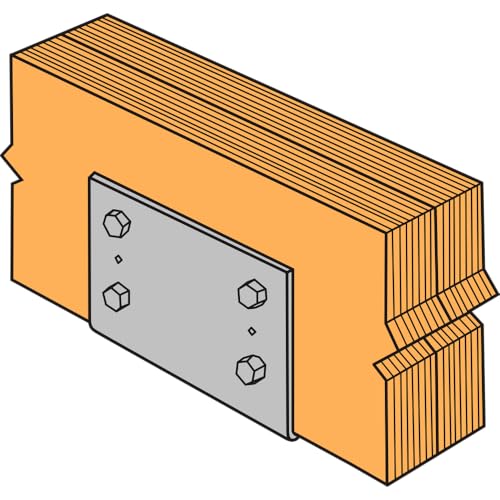 Simpson Strong-Tie CCO6 CCO Column Cap (No Legs) for 6X Beam