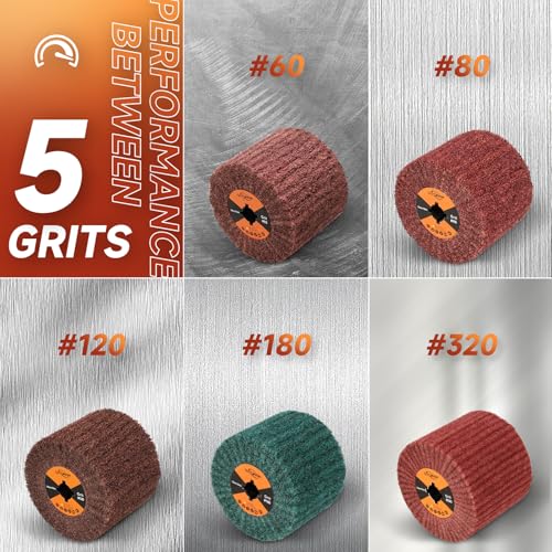 Surface Conditioning Tool 60 Grit Abrasive Drawing Polishing Wheel - style: 60 grit