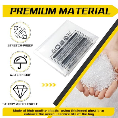 70002 Clear Plastic Dust Collection Bags, 20-Inch x 43-Inch, 6 PCS - style: 6 PCS