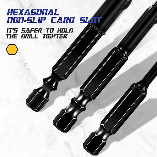 DYRECELVE 12-Piece Masonry Drill Bit Set, Concrete Bits, Carbide Cross Tip - style: Concrete Drill Bit (Carbide Cross Tips)