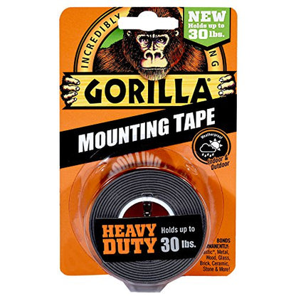GORILLA Original Glue, Waterproof Polyurethane Adhesive, 2 Ounce Bottle, Brown 1 - Pack Black