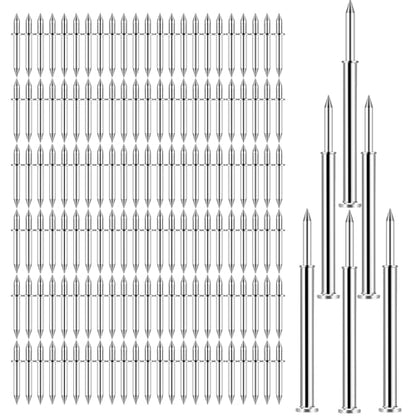 600Pcs Double Headed Skirting Nails with 6 Sleeve Tools