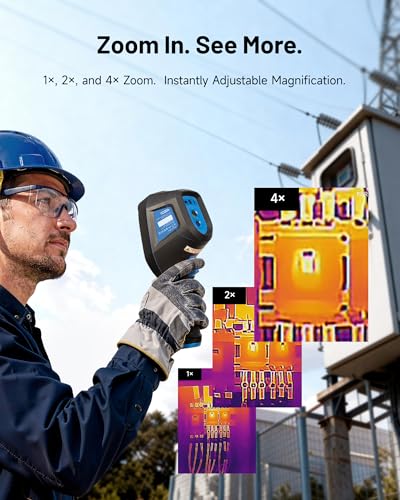 TOPDON TC004 3.5" Thermal Imaging Camera, -4°F~1022°F Temp Range - size: TC004: IR Camera
