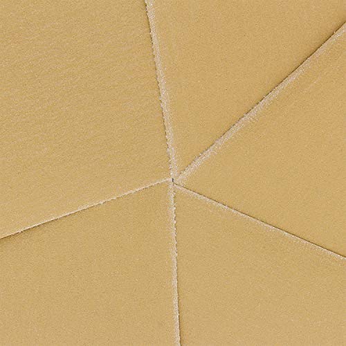 Dura-Gold Premium 1/4 Sheet Gold Sandpaper Sheets, 220 Grit (Box of 25) - size: 220-Grit