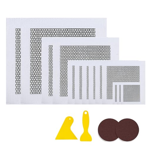 17 Pack Dry Wall Patch Walls,Palmhill 2/4/6/8 Drywall Patch Repair Kit