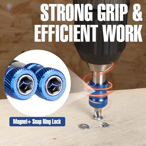 WORKPRO 3-Piece Drill Bit Extension Set, 2-3/8" - size: 2-3/8"