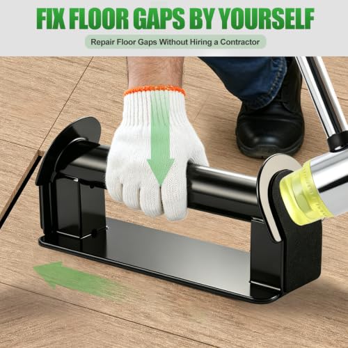 WORKEASE 10PCS Floor Gap Fixer Tool Kit for Wood Laminate Vinyl Flooring