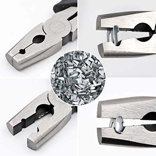 300Pcs Wire Cage Clips With Tool Hog Ring Plier for Animals Cage