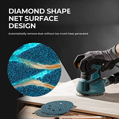 toolant Diamond Shape 6 Inch 600 Grit Sanding Discs, 50Pack - style: (6 inches)600 grit
