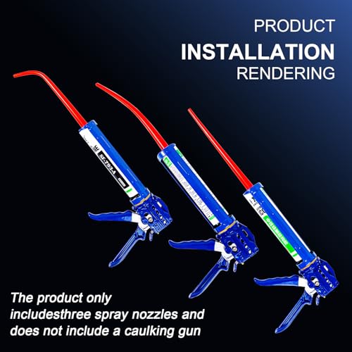 3 Pcs Caulking Nozzle Extension Tube caulking extension nozzle