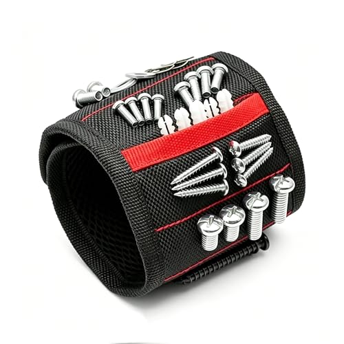 Vastar Magnetic Wristband Tool Belt, Black