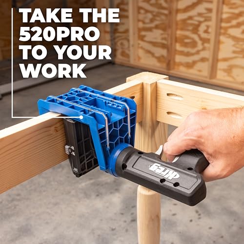 Kreg Pocket-Hole Jig 520PRO, Jig Only, 60 Screws, KPHJ520PRO2