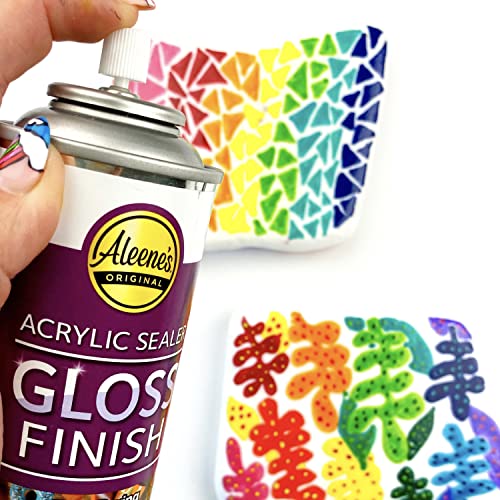 Aleene's Spray Acrylic Sealer, Gloss Clear Finish, 6 oz - color: Clear - Gloss