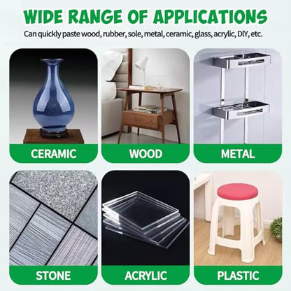 Wood Glue, 3Pcs Welding High-Strength Oily Glue, Jue Fish Glue, Universal Super Glue for Wood Working, Metal, Ceramics, Leather, Glass, Shoes, Instant Bonding, Strong Adhesion, Repairs Last Long Time