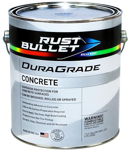 DuraGrade - Concrete Paint & Protective Floor Coating - Beige, 1Gal - color: Beige, size: 128 Fl Oz (Pack of 1)