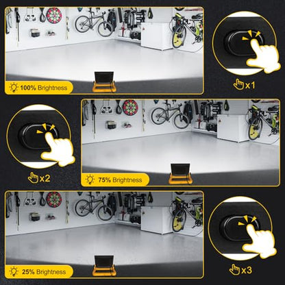 T-SUN LED Work Light with Stand, 60W LED Flood Light,6000K,1 Pack - size: 1 Pack