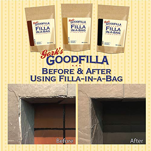 GoodFIlla Ebony, 4 oz, Wood and Grain Filler powder, Stainable, Paintable, Sandable, Versatile | Zero Waste - color: Ebony, size: 4 oz
