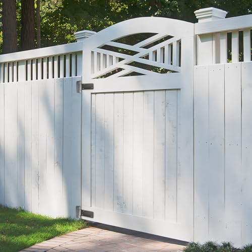 5 in T-Strap Shed Door Hinges,260 Lbs Capacity,2Pack Heavy Duty Tee Hinge - color: Silver, size: 5 in -2 pcs