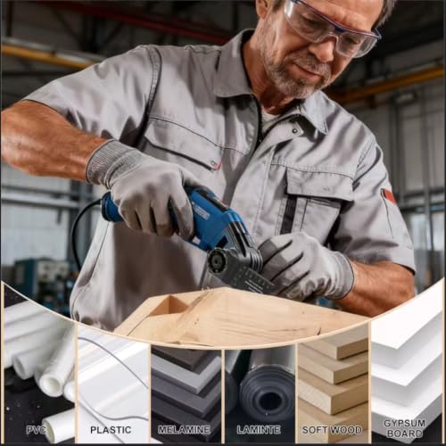 Oscillating Saw Blades, Diagtree 50pcs Wood Universal Quick Release Oscillating Saw Blades Compatible with Fein Dremel Dewalt Craftsman Ridgid Makita Milwaukee Rockwell Ryobi, etc - color: 50pcs Universal