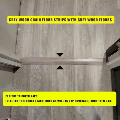Flexible PVC T-Molding Transition Strips,Self-Adhesive Floor Divider Strip - color: Black, size: 9.8 ft