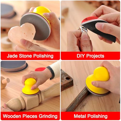 MAXMAN 20Pcs Sanding Sponge Set, 3" Foam Sanding Pads, 3000Grit for Wood - style: 3000 Grit