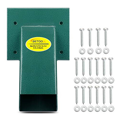 BETOOLL Swing Set Bracket with All Mounting Hardware Middle Bracket - style: Middle Bracket(Green)