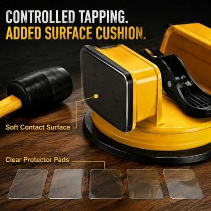 Floor Gap Fixer Tool Kit, Heavy Duty Suction Cup Laminate Flooring Tool