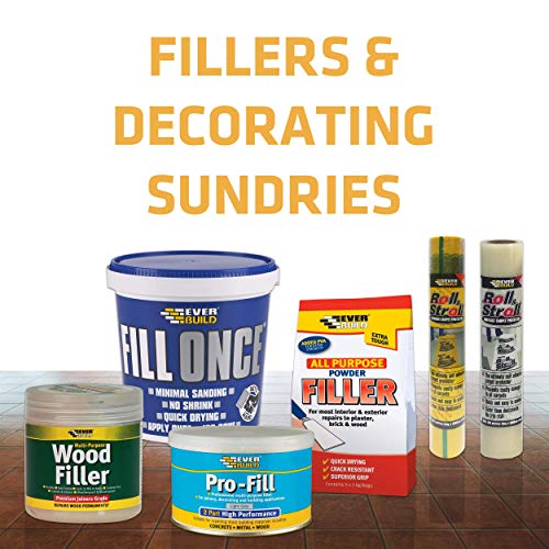 Everbuild Multi-Purpose Premium Joiners Grade Wood Filler Light Stainable 250ml - color: Light Stainable