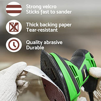 S&F STEAD & FAST Mouse Sander Sandpaper 70pcs - style: 5 holes
