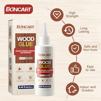 Boncart 8.45 fl.oz Super Strong Wood Glue