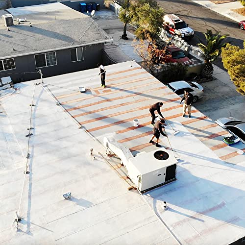Waterproofing Membrane - Multi-Surface Leak and Crack Repair Interior and Exterior Coating, Water-Based, Easy to Apply, 1 Pint (Black Pearl) - color: Black Pearl