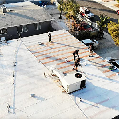 Waterproofing Membrane - Multi-Surface Leak and Crack Repair Interior and Exterior Coating, Water-Based, Easy to Apply, 1 Pint (Black Pearl) - color: Black Pearl