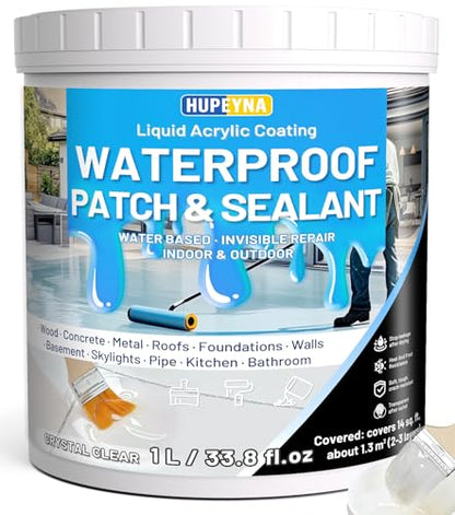 Hupeyna Liquid Waterproof Sealant, Invisible Waterproof Agent 1L