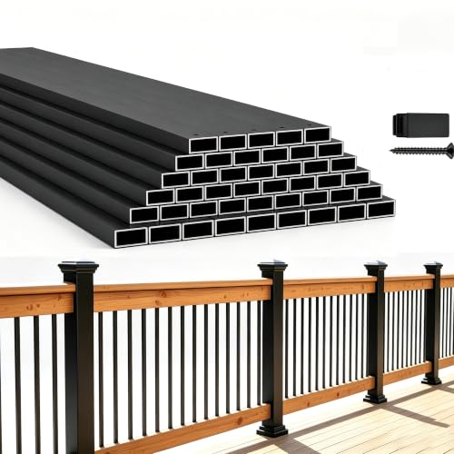 HZIU 60 Pack 36" Deck Balusters，Stainless Steel Deck Railing Kit - size: 36 Inch