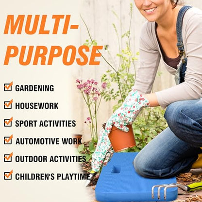 Gardzen Extra Thick Garden Kneeling Pad - size: 18" x 11" x 1.5" - 1 Pack