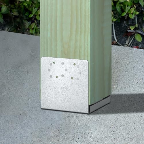 Simpson Strong-Tie ABU88Z ABU ZMAX Galvanized Adjustable Standoff Post Base for 8x8 - size: 1 Each
