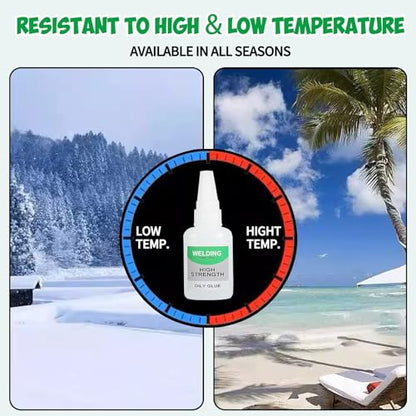 Wood Glue, 3Pcs Welding High-Strength Oily Glue, Jue Fish Glue, Universal Super Glue for Wood Working, Metal, Ceramics, Leather, Glass, Shoes, Instant Bonding, Strong Adhesion, Repairs Last Long Time