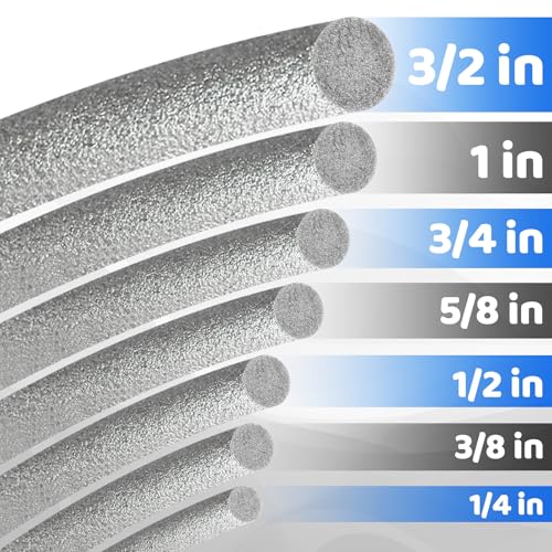 Foam Backer Rod for Gap, 1/4 Inch X 33 ft, Gray