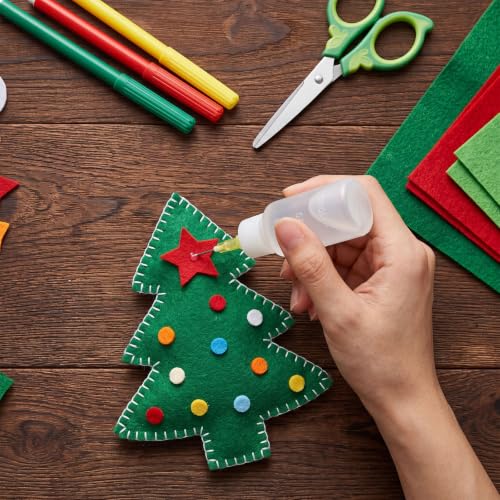 50 Pcs 30ml Needle Tip Squeeze Bottle Small Precision Tip Applicator Bottle Plastic Needle Bottles for Dispensing Oils Glue Painting Quilling Tool Sewing Craft