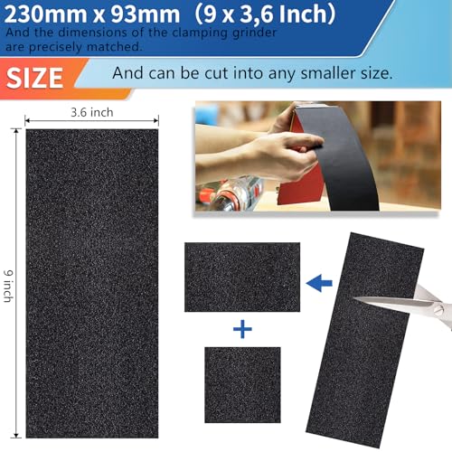 Wet Dry Sandpaper 30Pcs Ultra Fine Waterproof Sand Paper Sheets 9x3.6 Inch Include Grit 1000 1500 2000 3000 5000 10000 Sanding Paper for Wood Metal Automotive Polishing - style: 9 x 3.6 inches