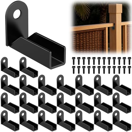 24 Pack Fence Mounting Bracket - size: 24 Pack