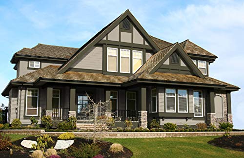 Rodda Paint CASCADIA XL Exterior Satin All Seasons Paint & Primer in One, Quart, Oak Tone - color: Oak Tone, size: 32 Fl Oz (Pack of 1)